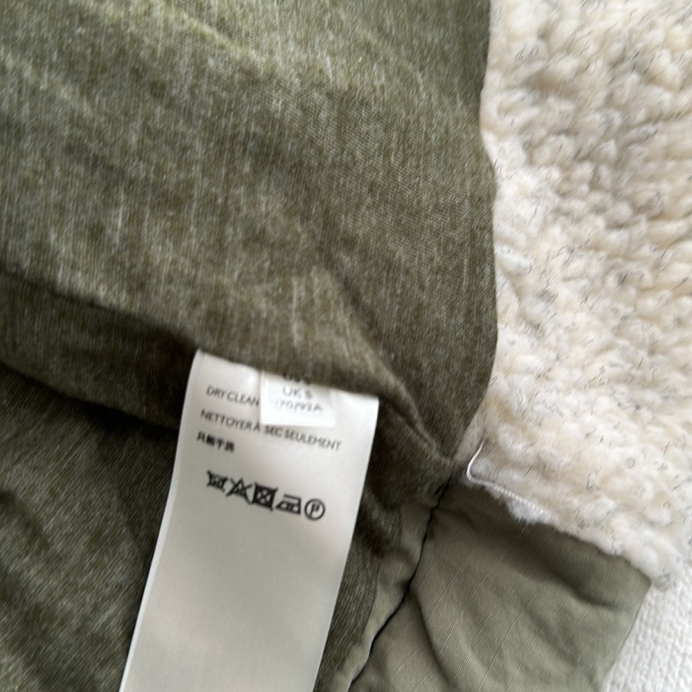COPY - Free People Women’s Shearling Color Block Jacket - Small - Picture 10 of 14